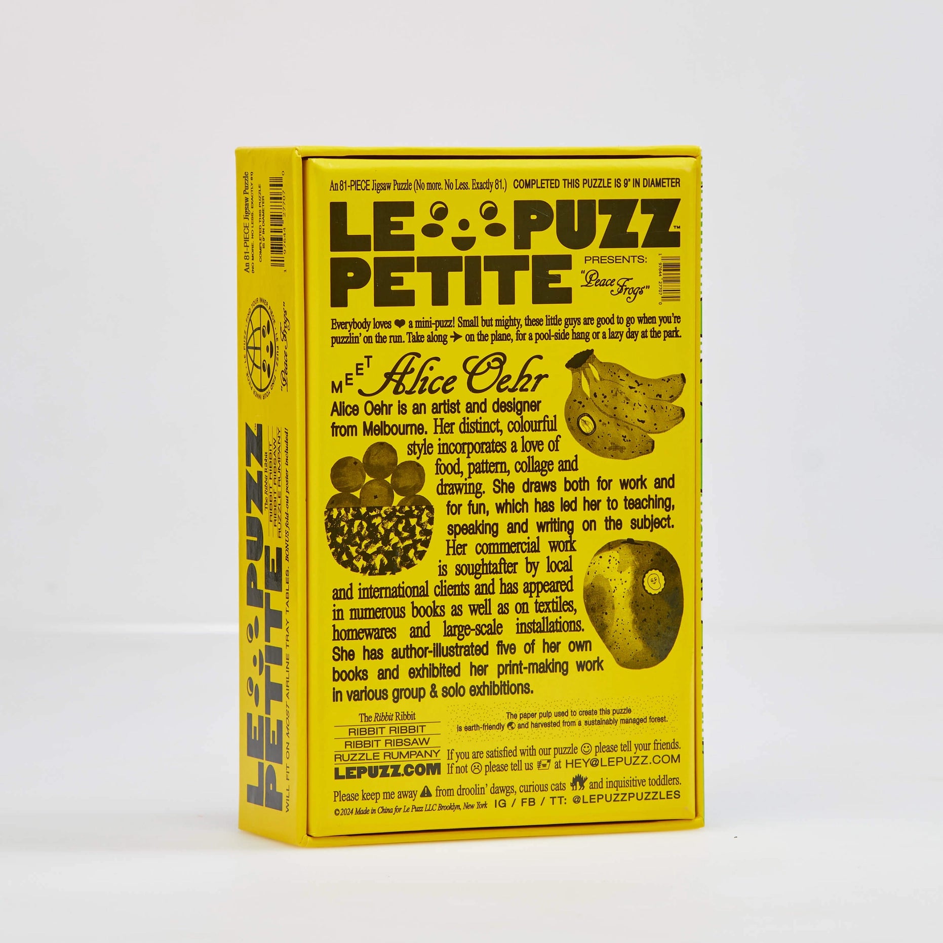 LE PUZZ - Peace Frogs