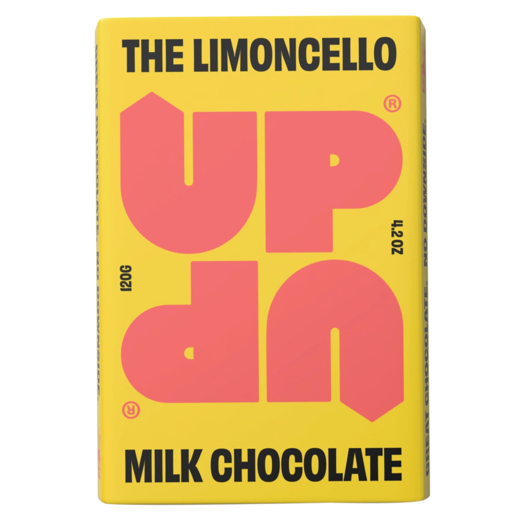 UP-UP CHOCOLATE - Limoncello Milk Chocolate Bar 120g