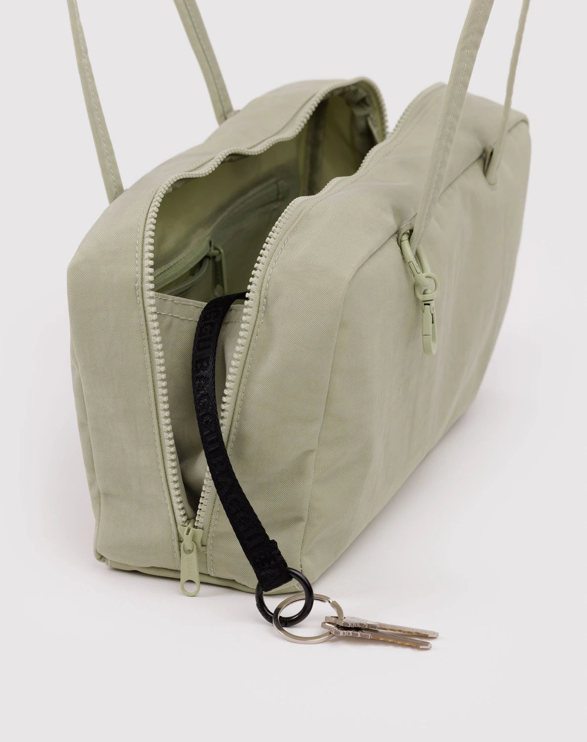BAGGU - Nylon Bowler Bag - Celadon