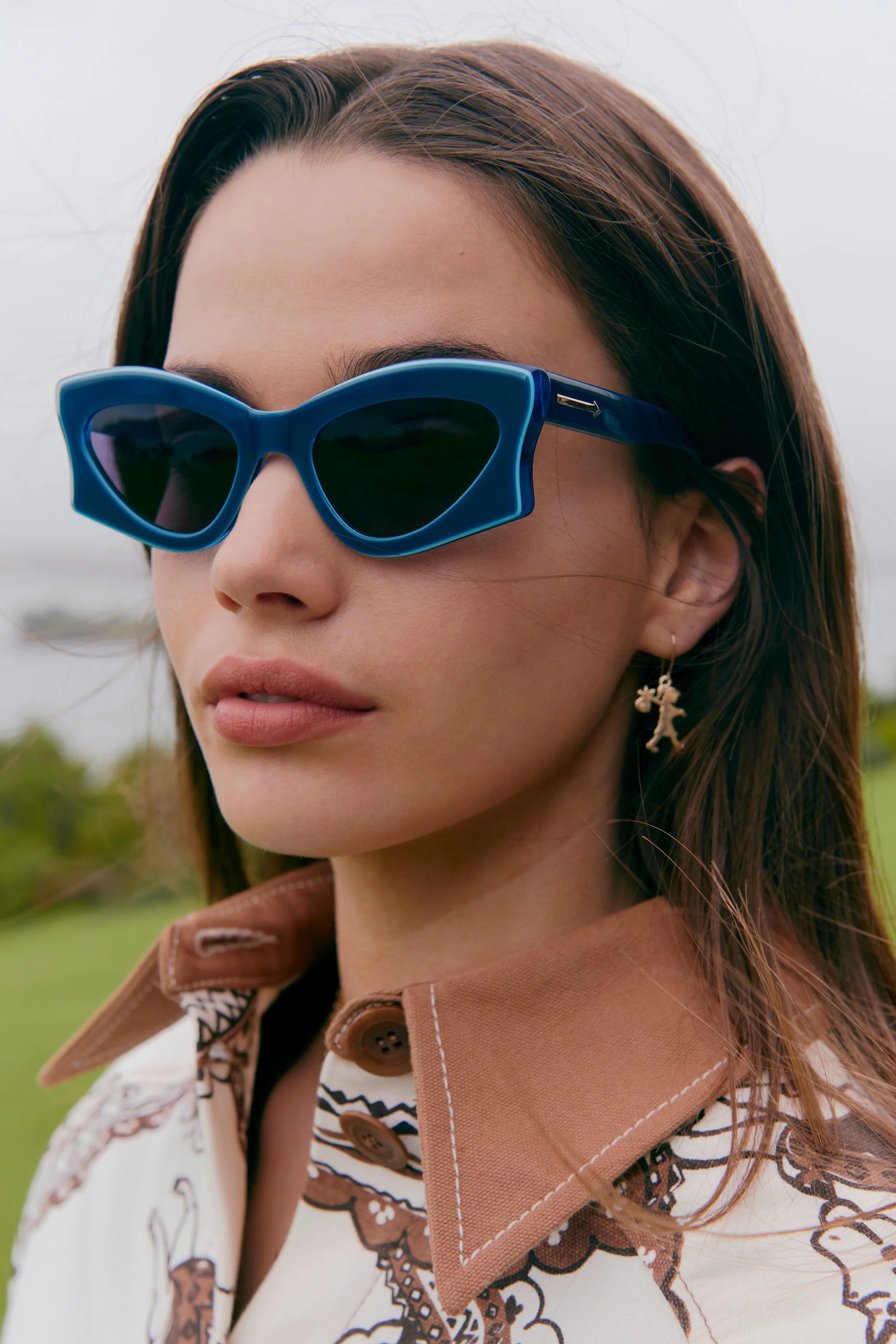 KAREN WALKER - ISOLDE - TEAL LAYER