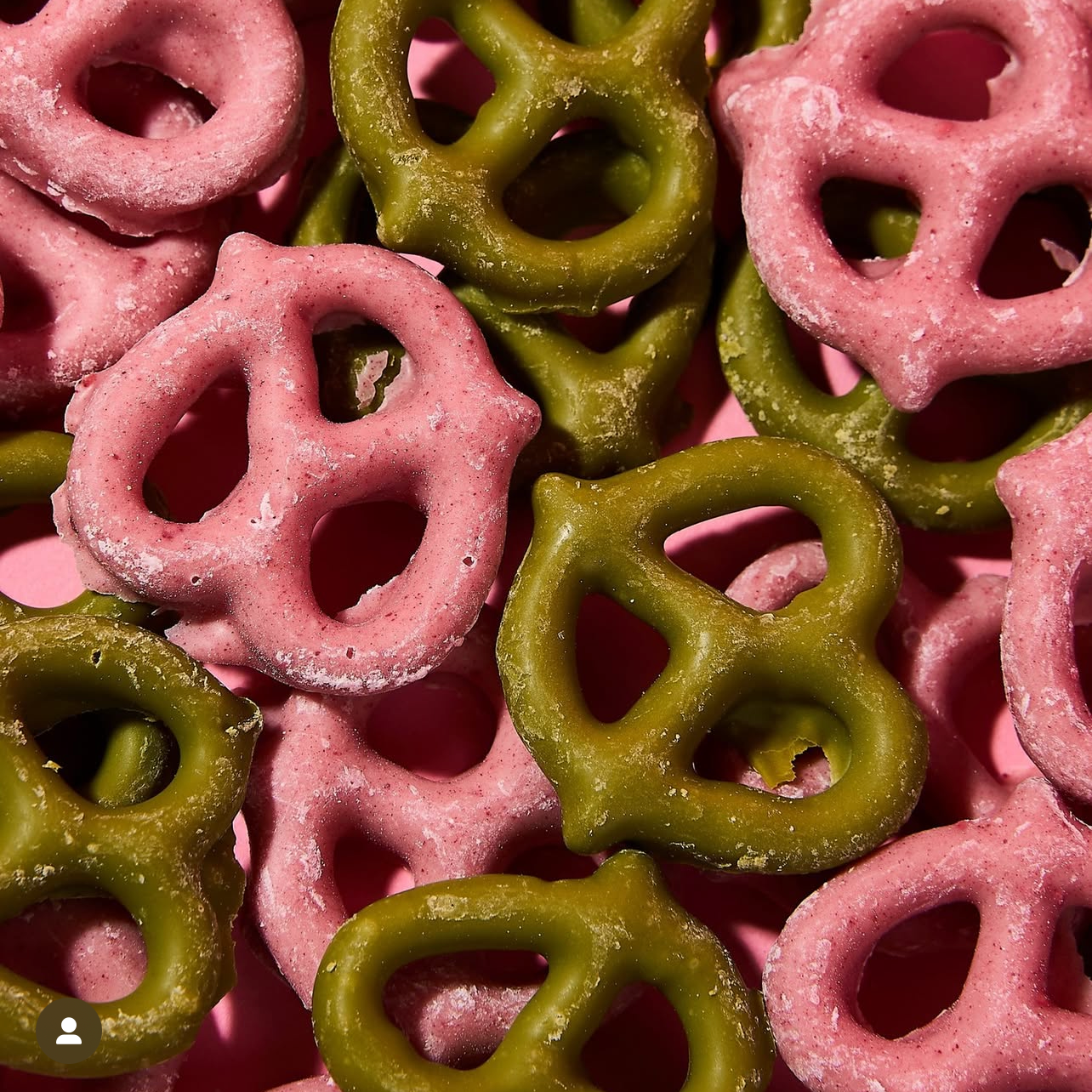 SAD GIRL MATCHA - KNOT BERRY MATCHA I CAN DO ABOUT IT - RASPBERRY X MATCHA CHOCOLATE PRETZELS