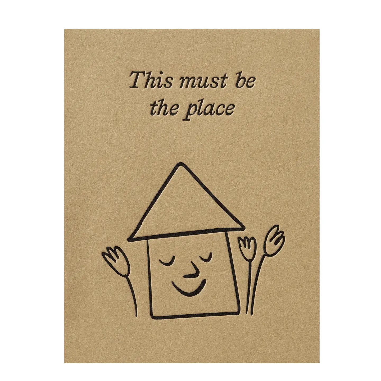 Short Talk Greeting Card | This Must Be the Place