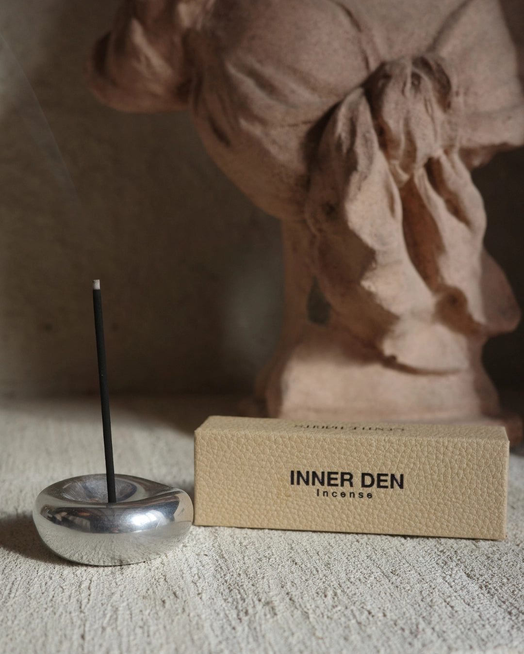 GENTLE HABITS - Chrome Incense Holder