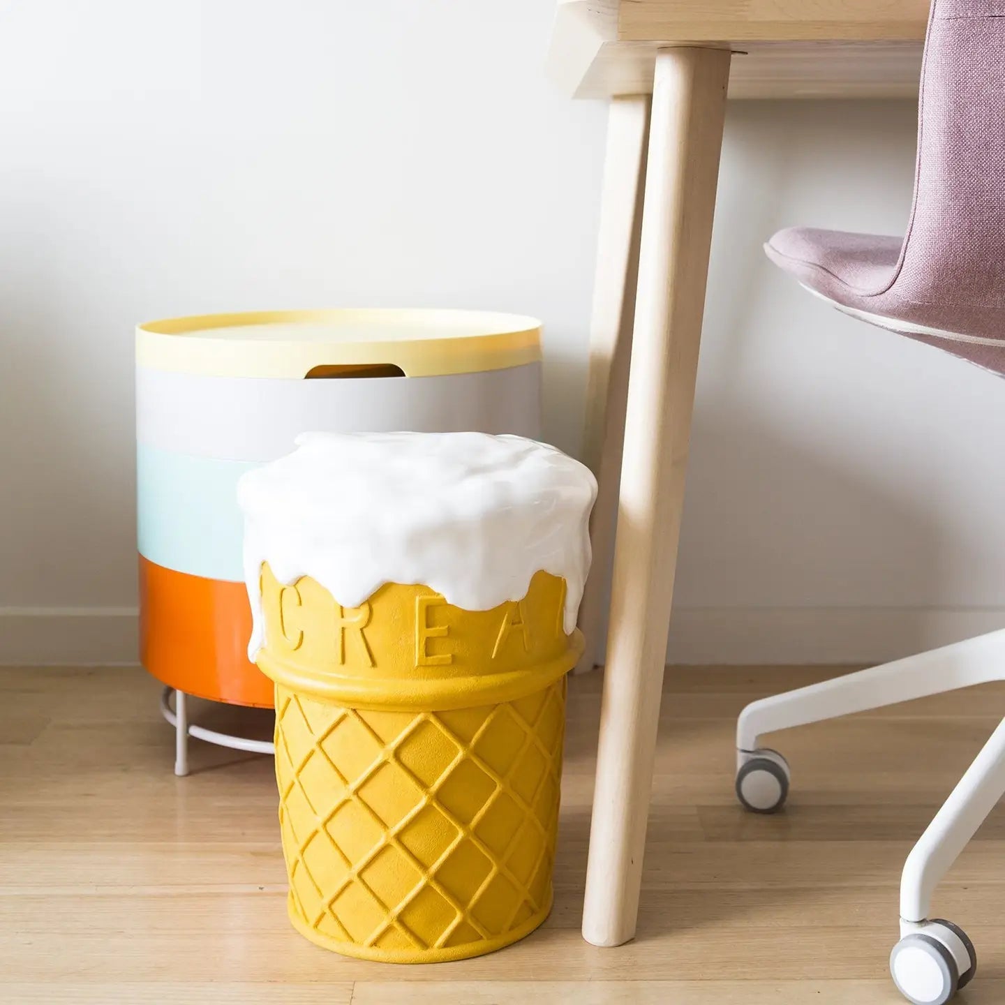 THIRD DRAWER DOWN - Giant Ice Cream Stool