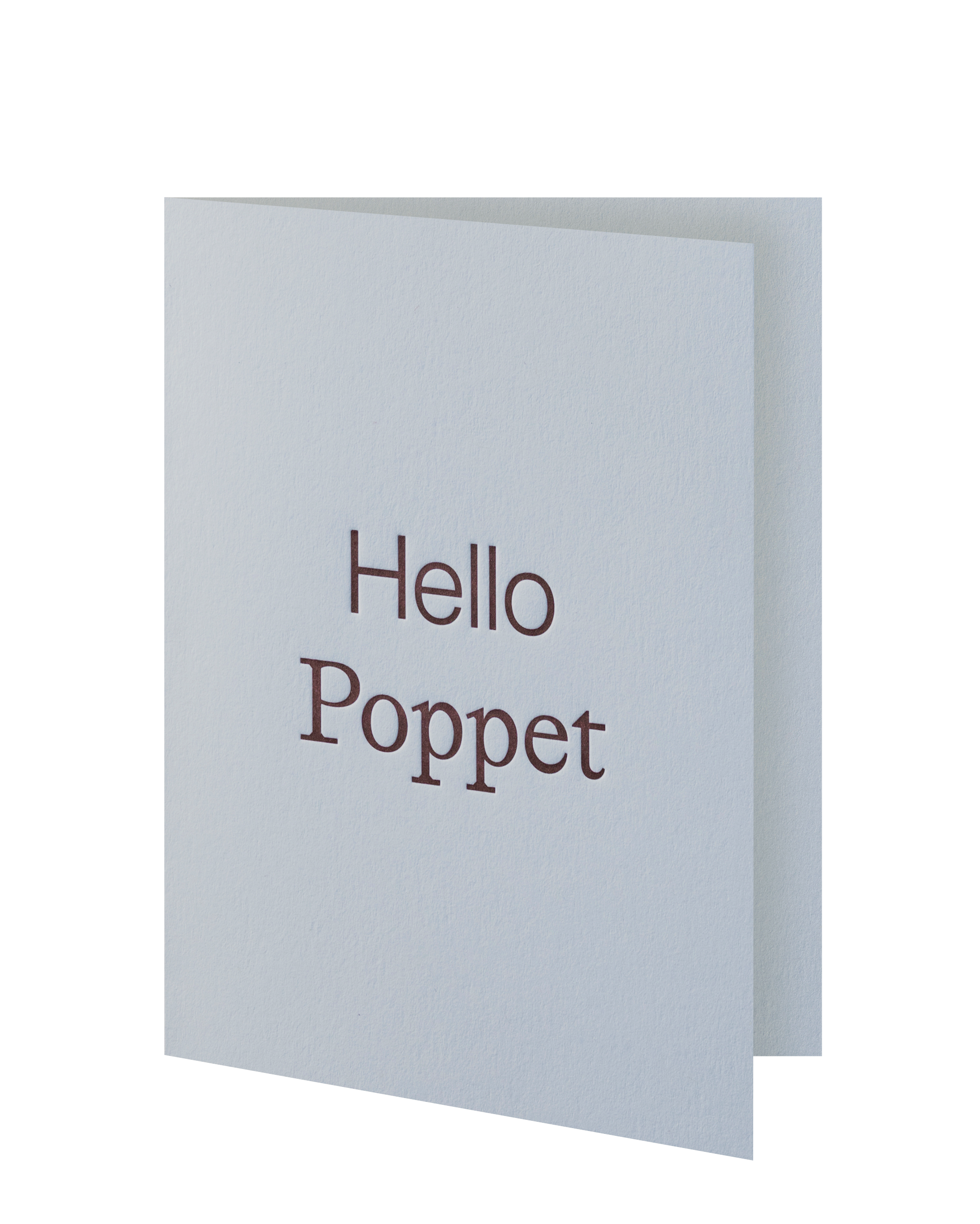 Short Talk Greeting Card | Hello Poppet