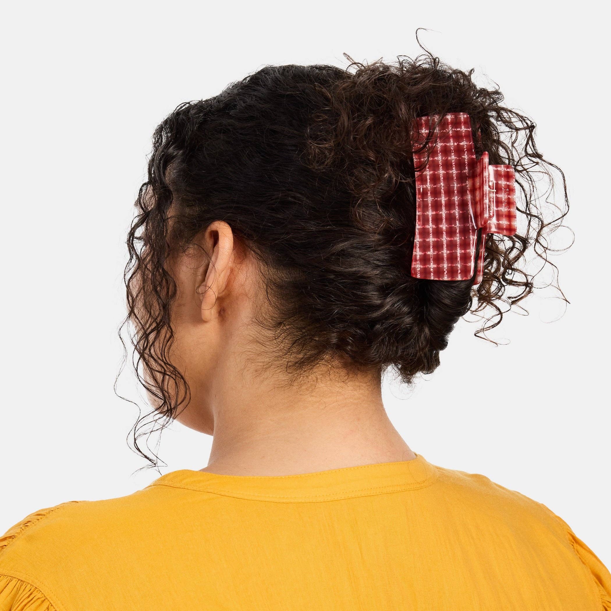 CHUNKS - Box Claw in Red Plaid