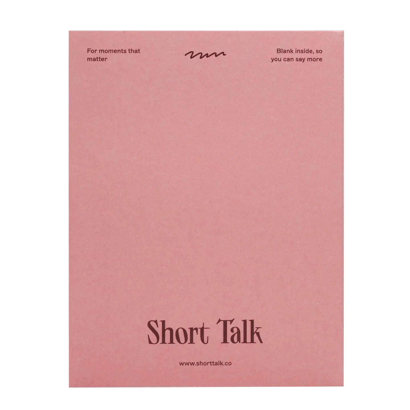 Short Talk Greeting Card | Grateful Doesn't Cut It