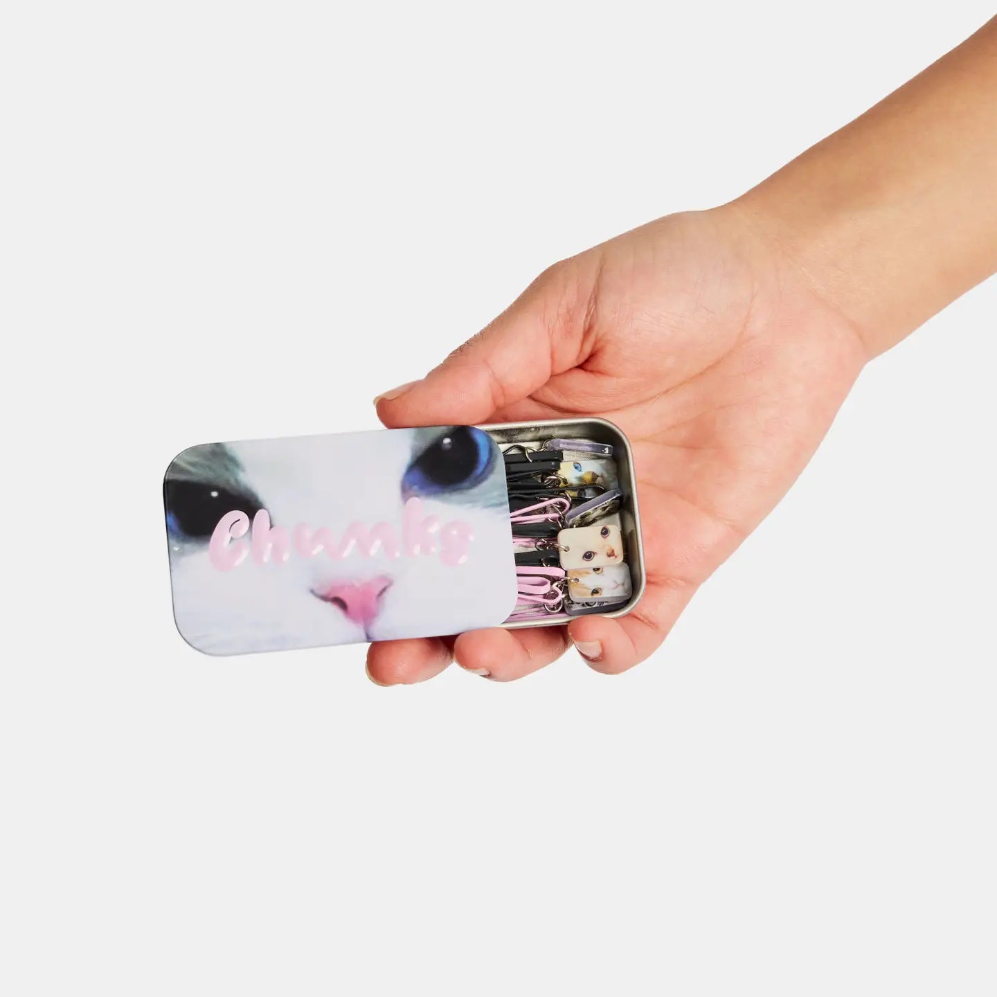 CHUNKS- Kitty Bobby Pins