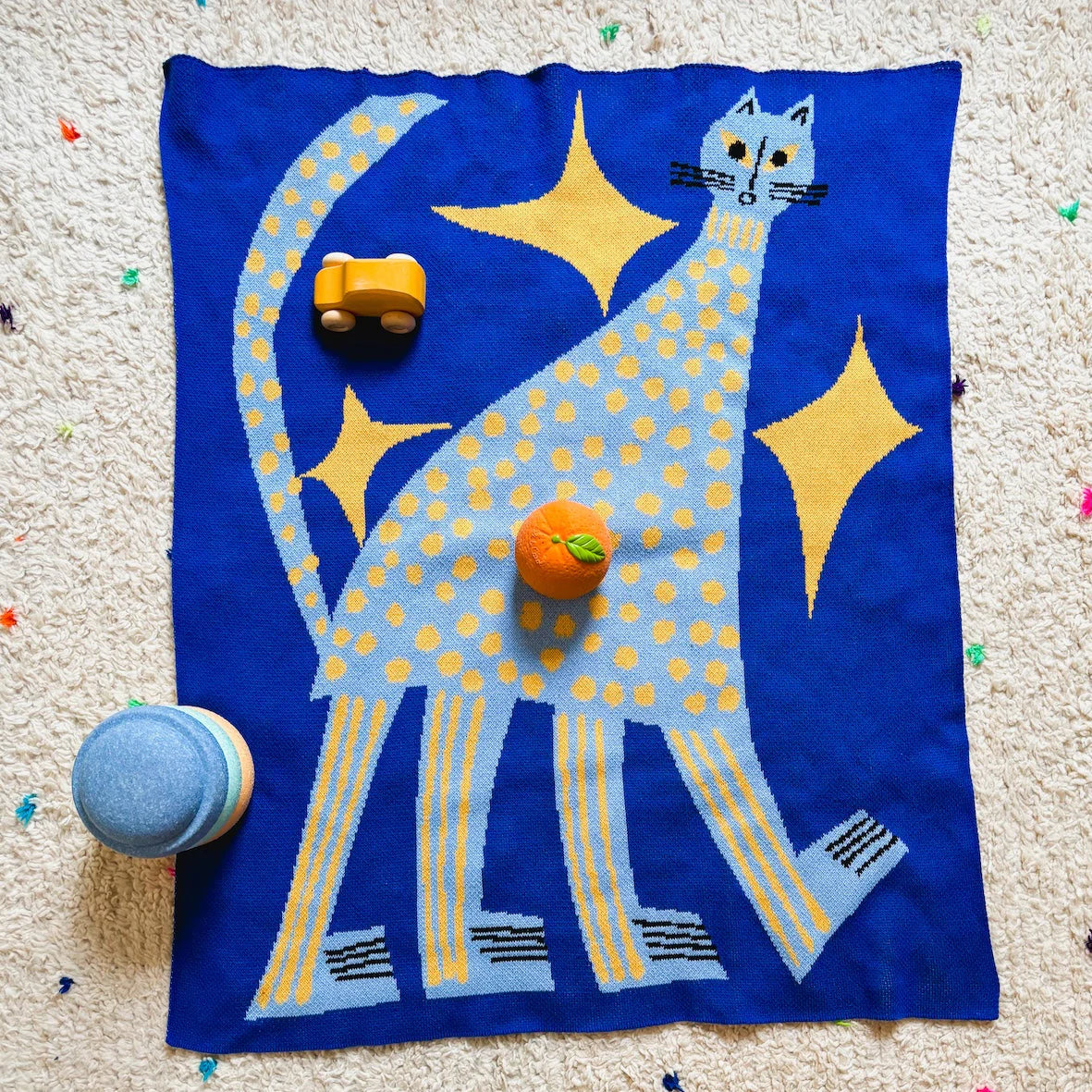 SLOW DOWN STUDIO - Starry Night Mini Blanket