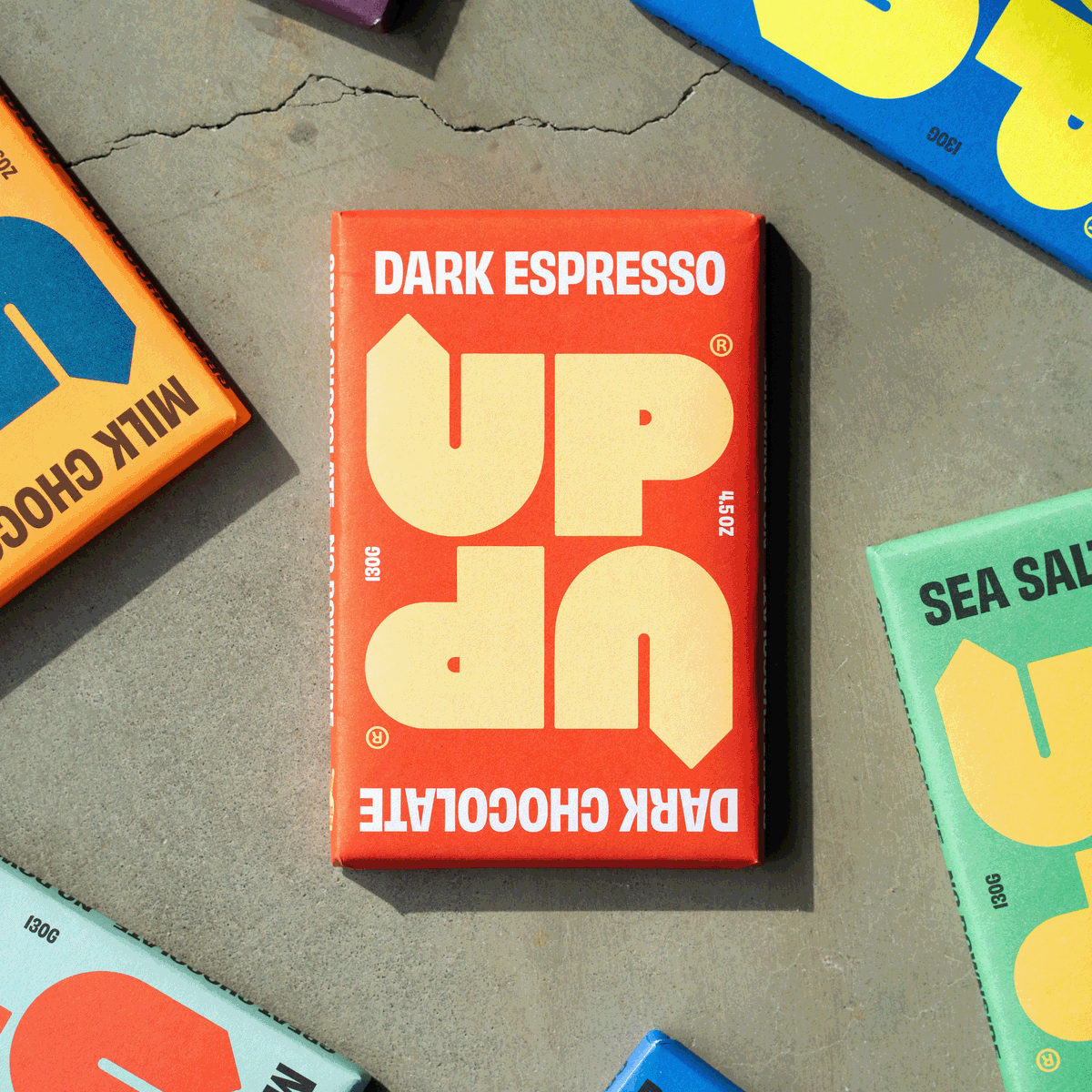 UP-UP CHOCOLATE - Dark Espresso 120g