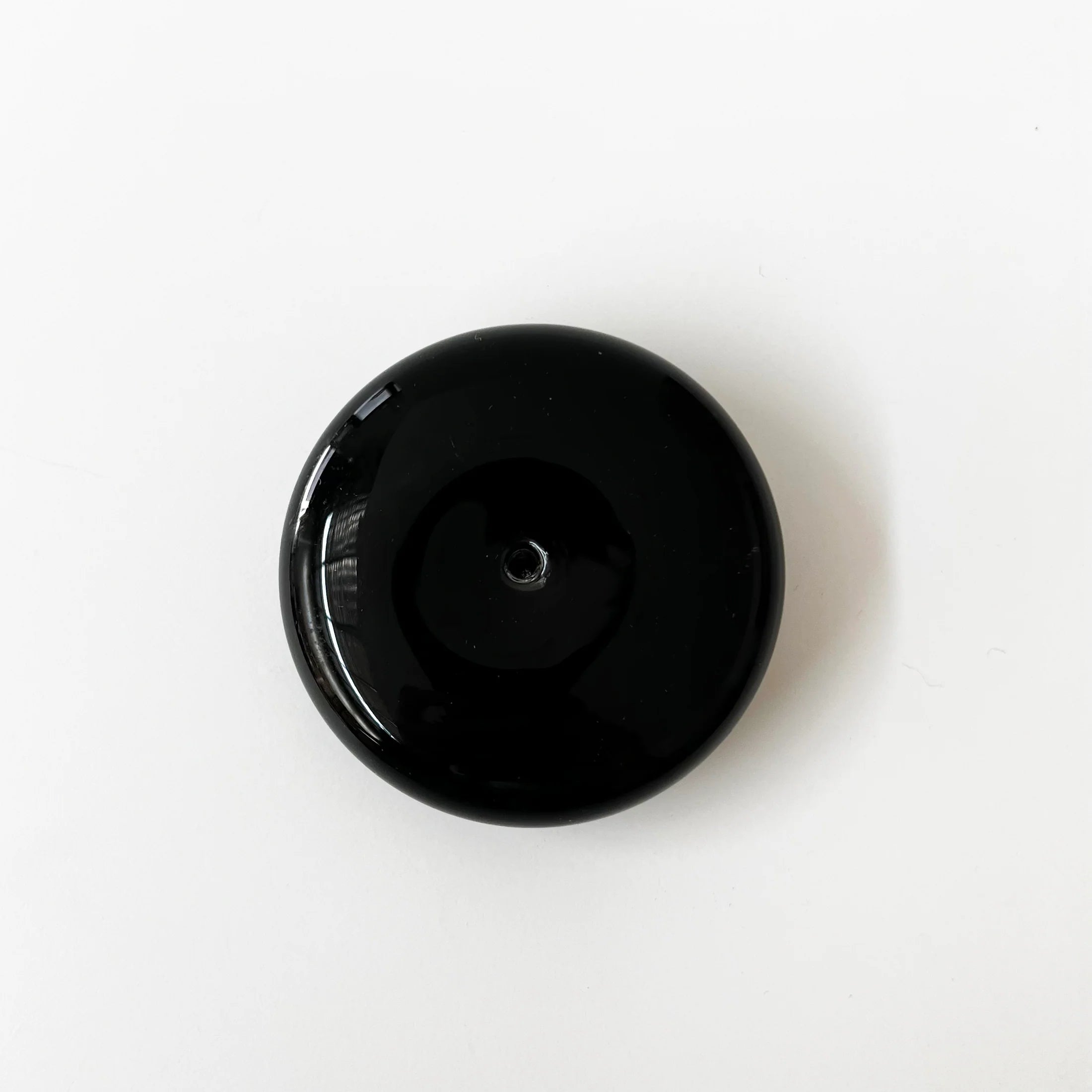 GENTLE HABITS Glass Vessel Incense Holder - Black