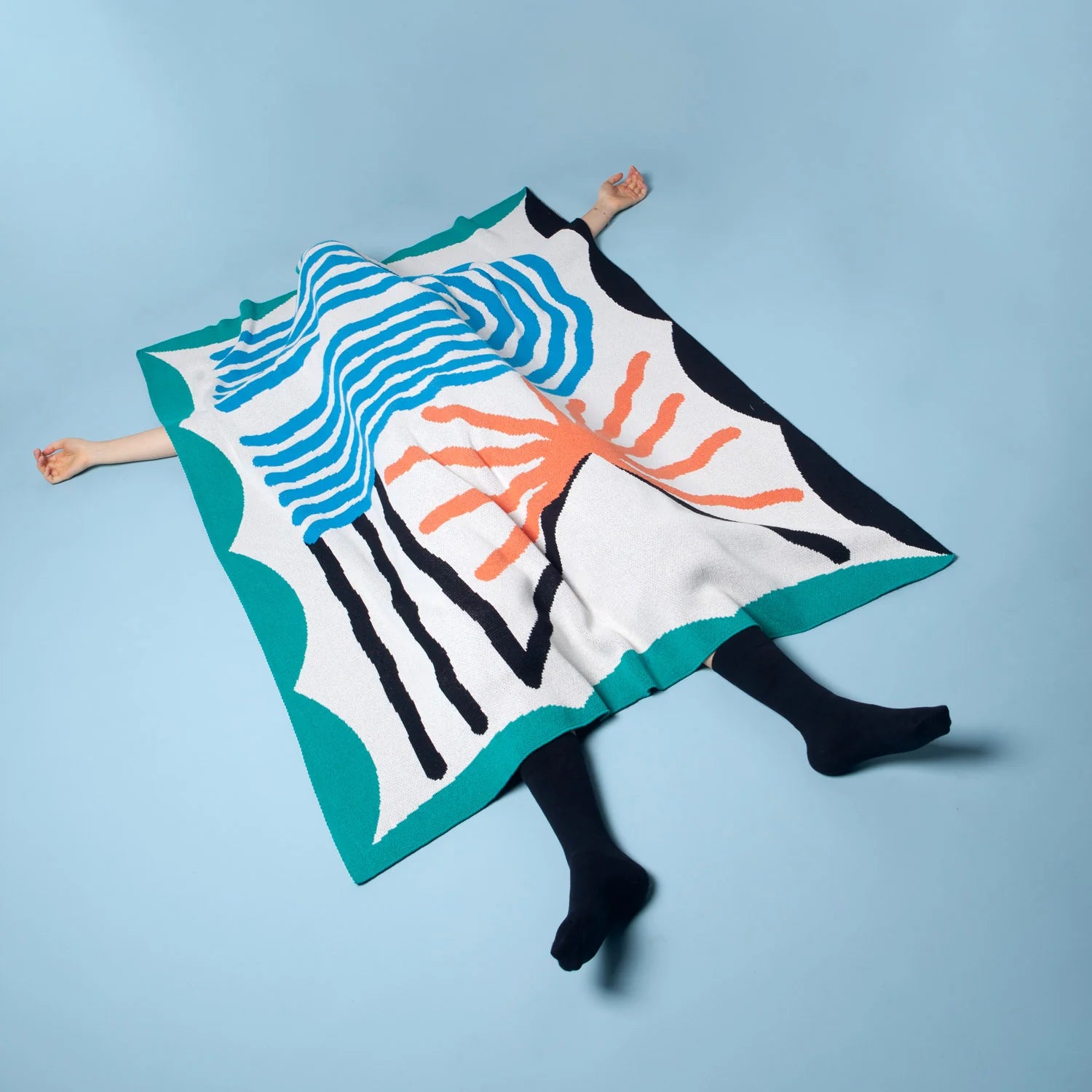 SLOW DOWN STUDIO - Hawkins Knit Blanket