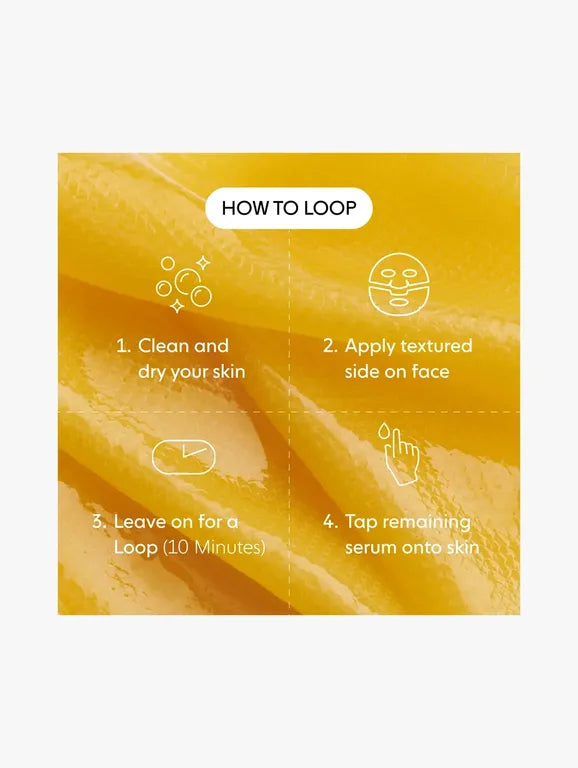 LOOPS - Sunrise Service Brightening Hydrogel Mask
