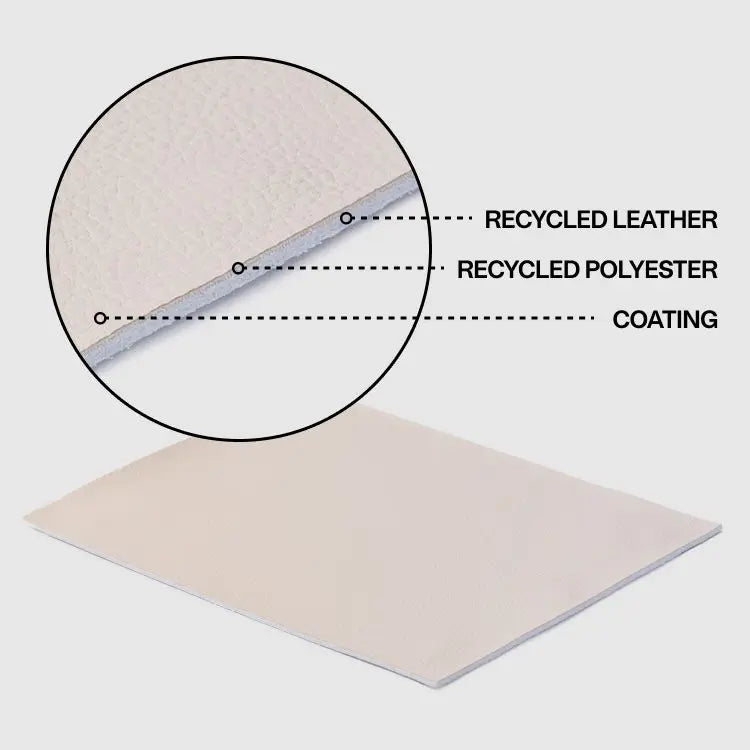 BAGGU Medium Recycled Leather Crescent Bag - Brown