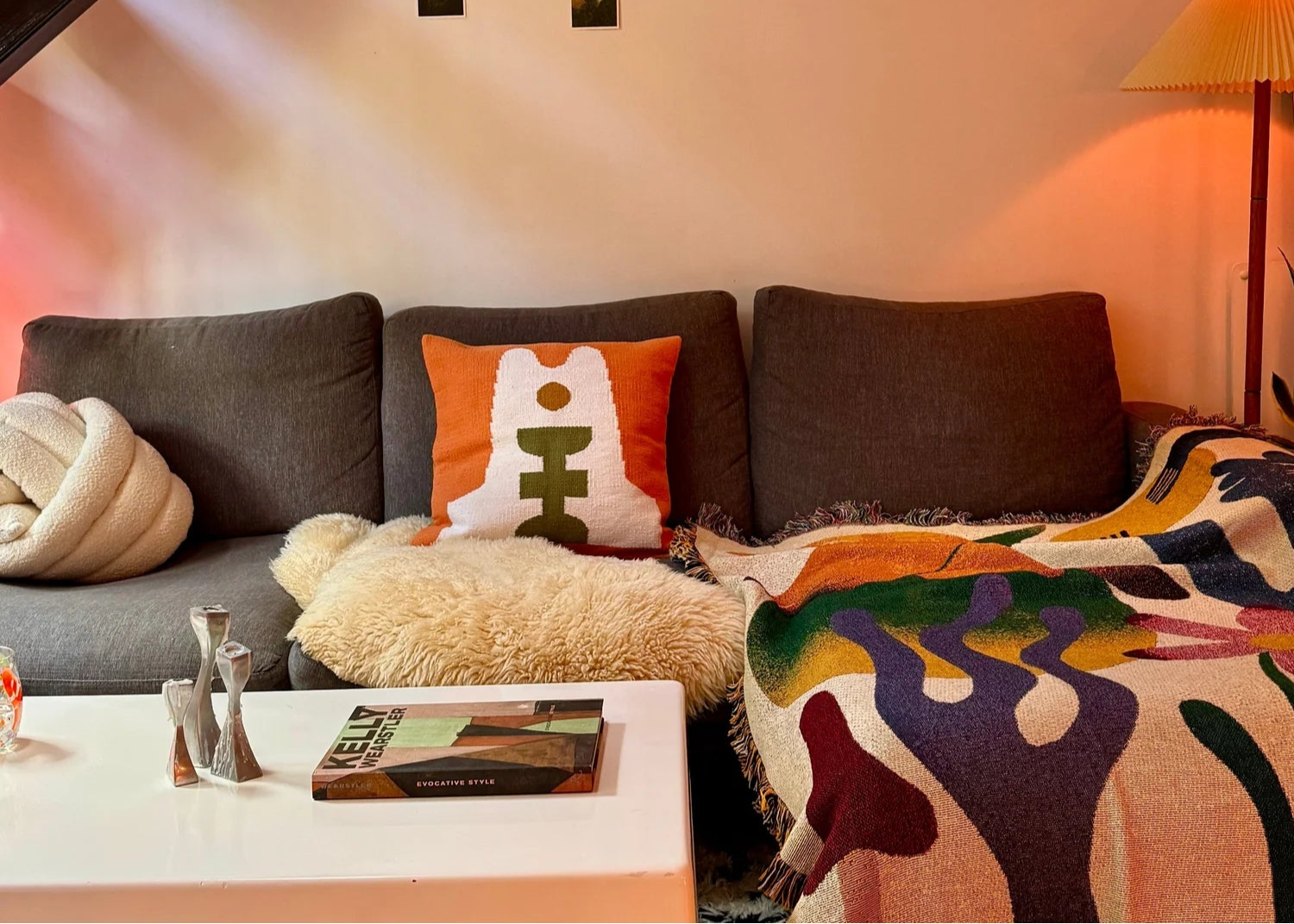 SLOW DOWN STUDIO - Irma Throw Pillow Cover