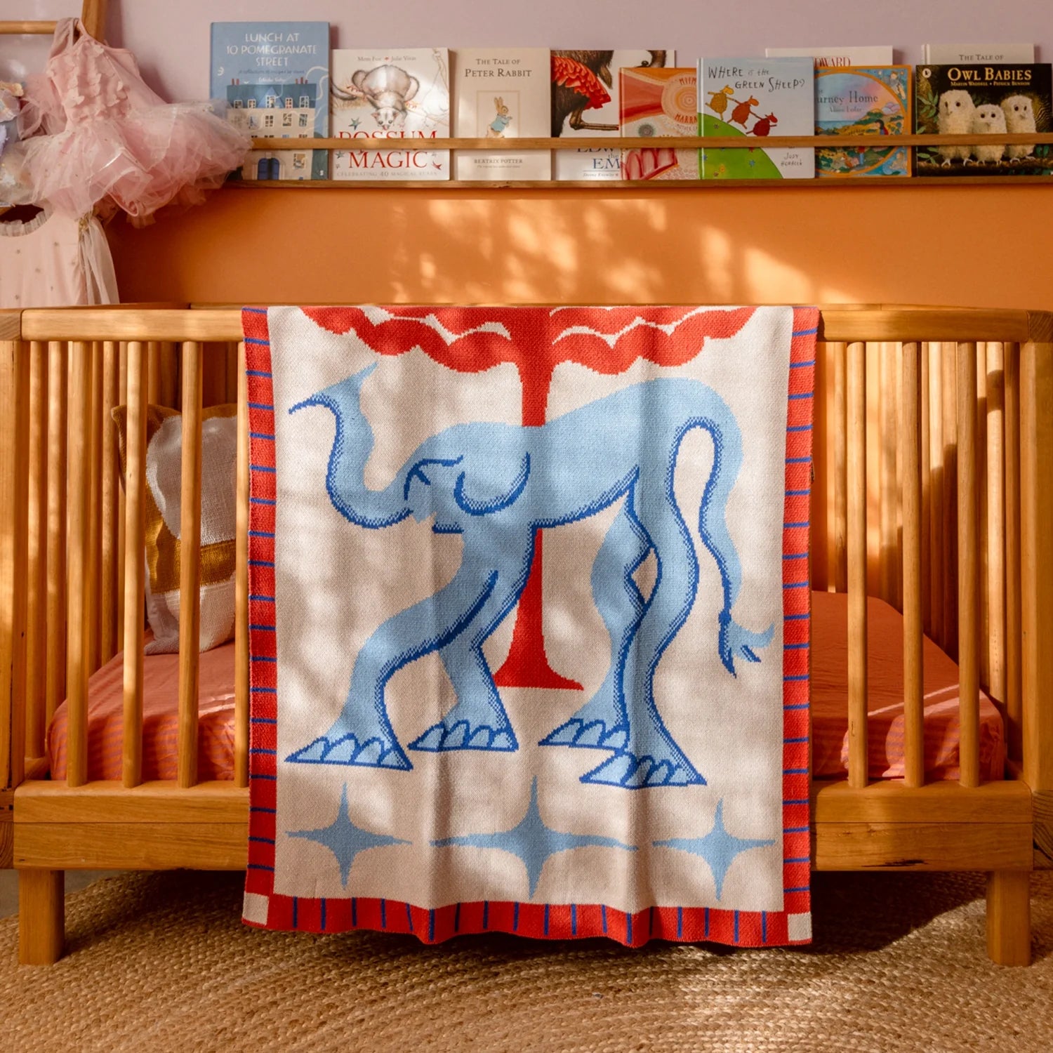 SLOW DOWN STUDIO - Jellyphant Mini Blanket