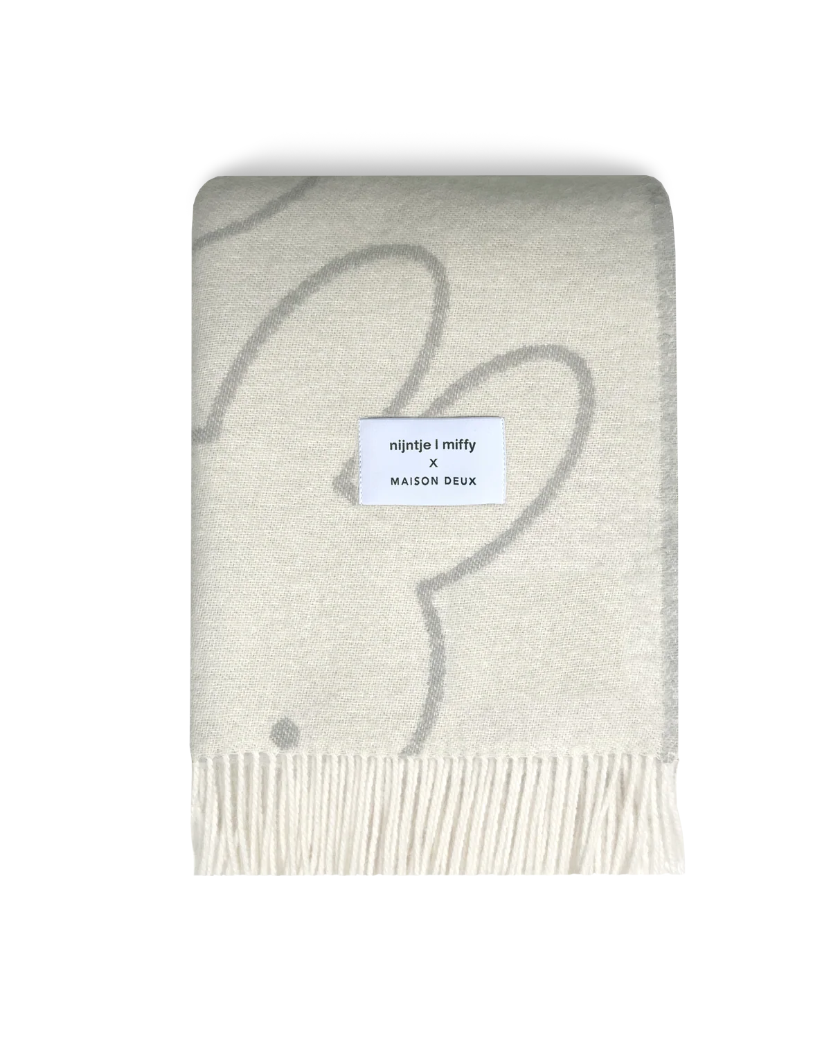 MAISON DEUX - Miffy Blanket - White Cloud