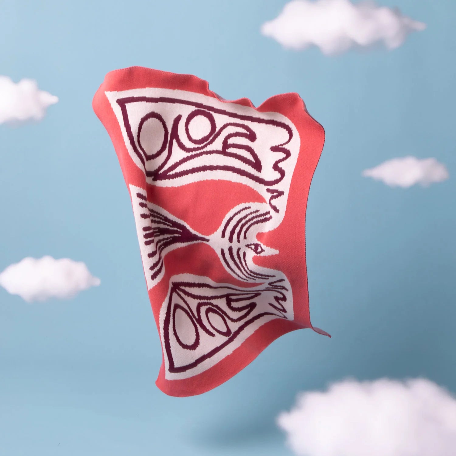 SLOW DOWN STUDIO - Squiggle Bird Mini Blanket