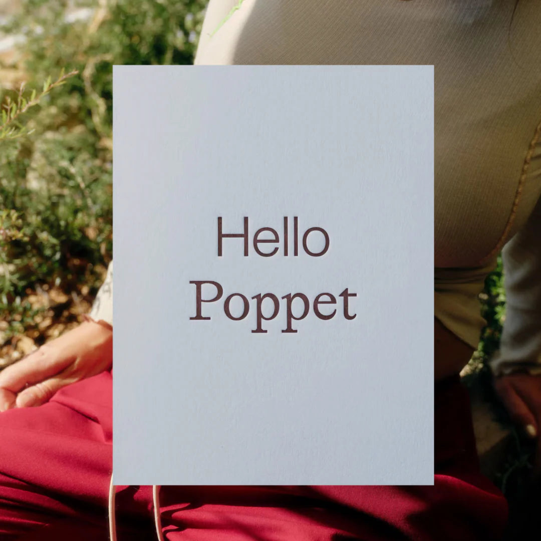 Short Talk Greeting Card | Hello Poppet