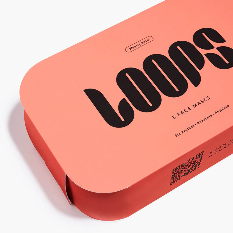 LOOPS - Weekly Reset Rejuvenating Hydrogel Face Mask