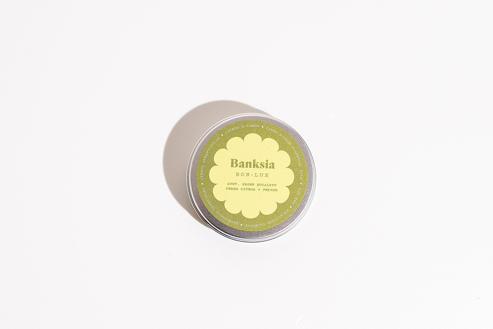 BON LUX - Banksia Scented Travel Tin Candle
