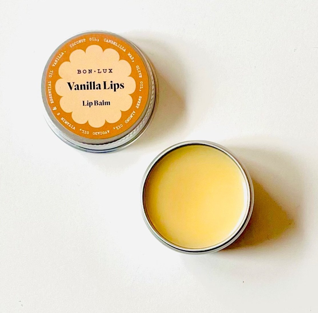 BON LUX Vanilla Lip Balm