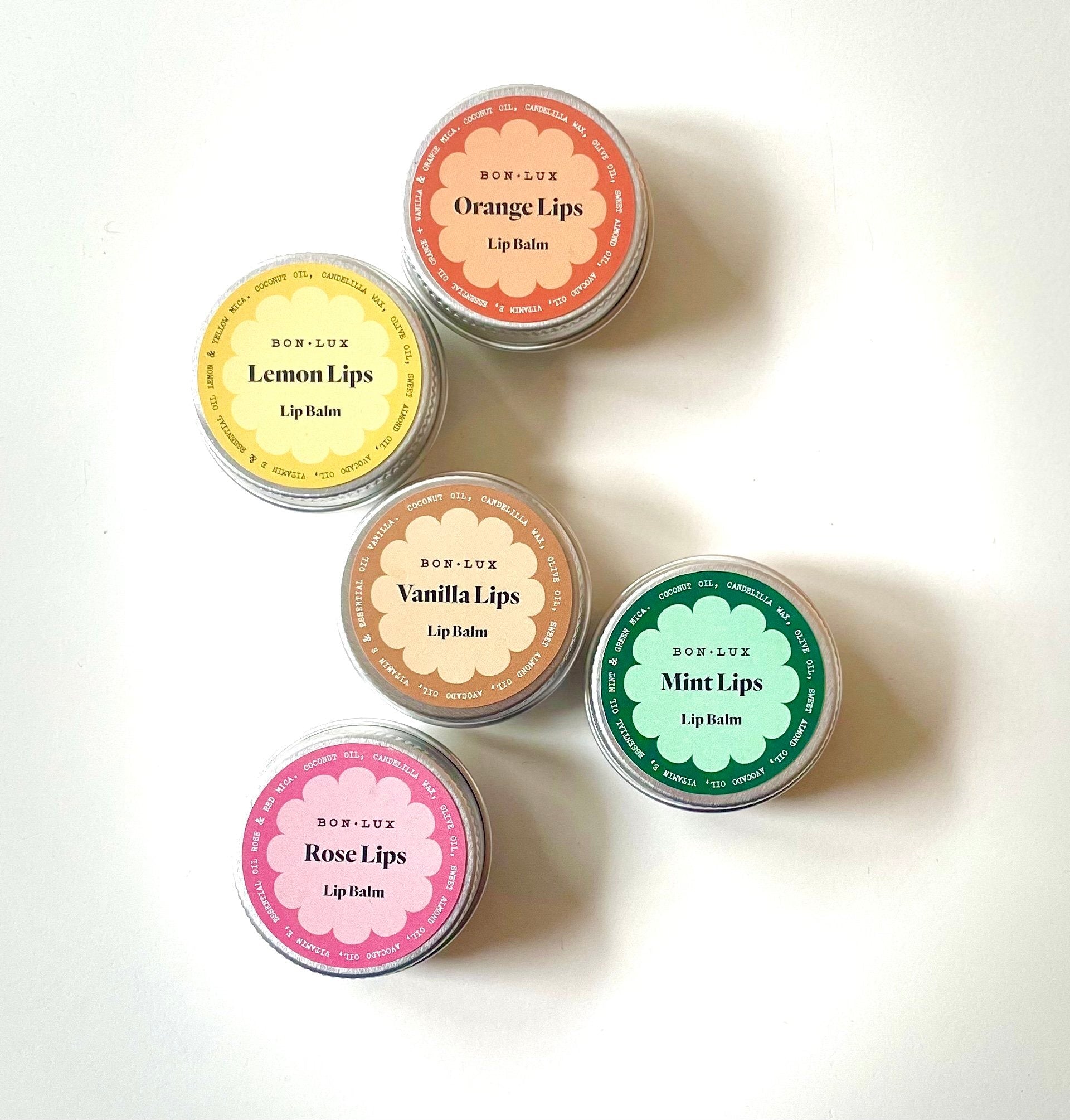 BON LUX Vanilla Lip Balm