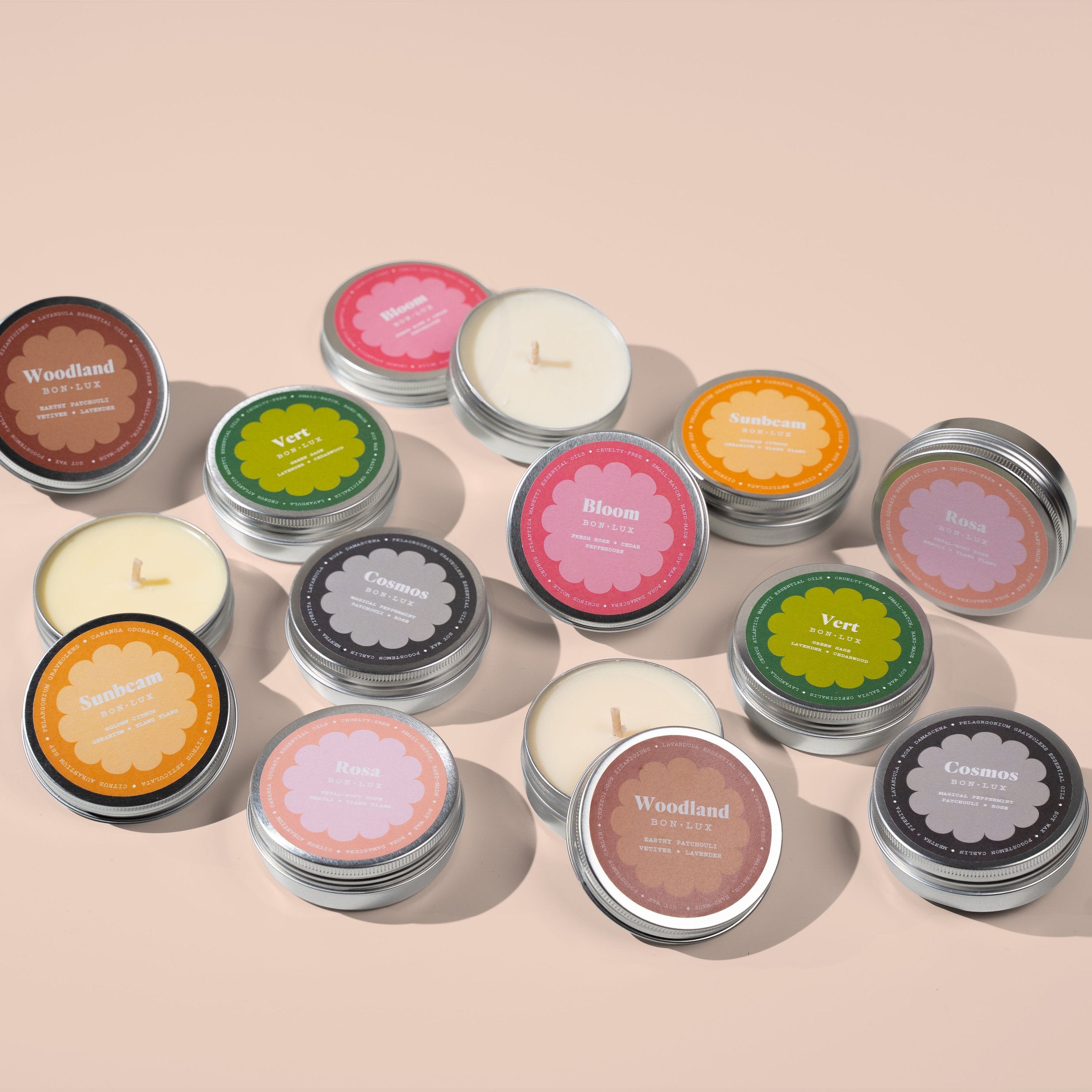 BON LUX - Travel Tin Candle - Woodland