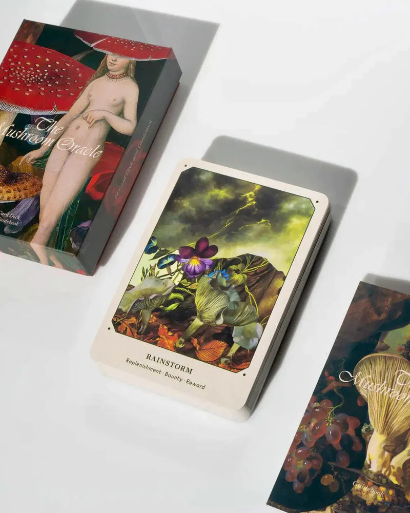 BROCCOLI MAGAZINE -The Mushroom Oracle: 44 Card Deck and Guidebook