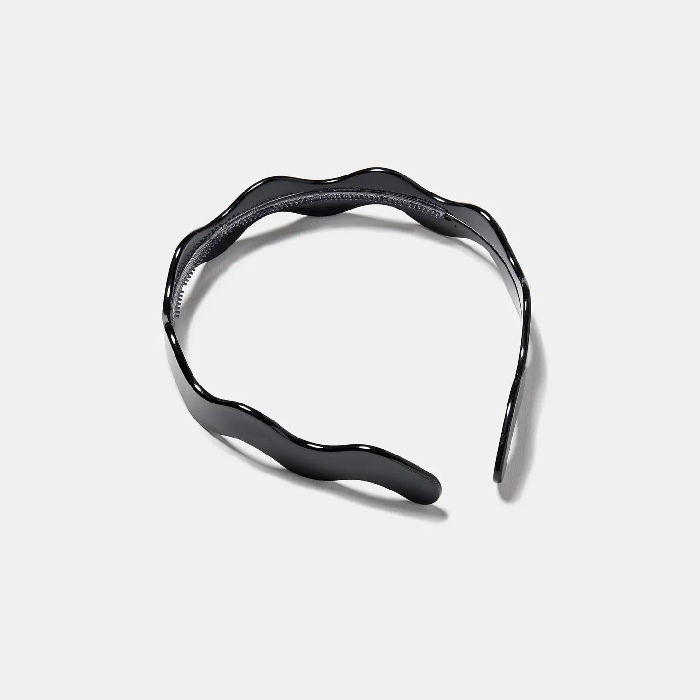 CHUNKS Wavy Headband in Black