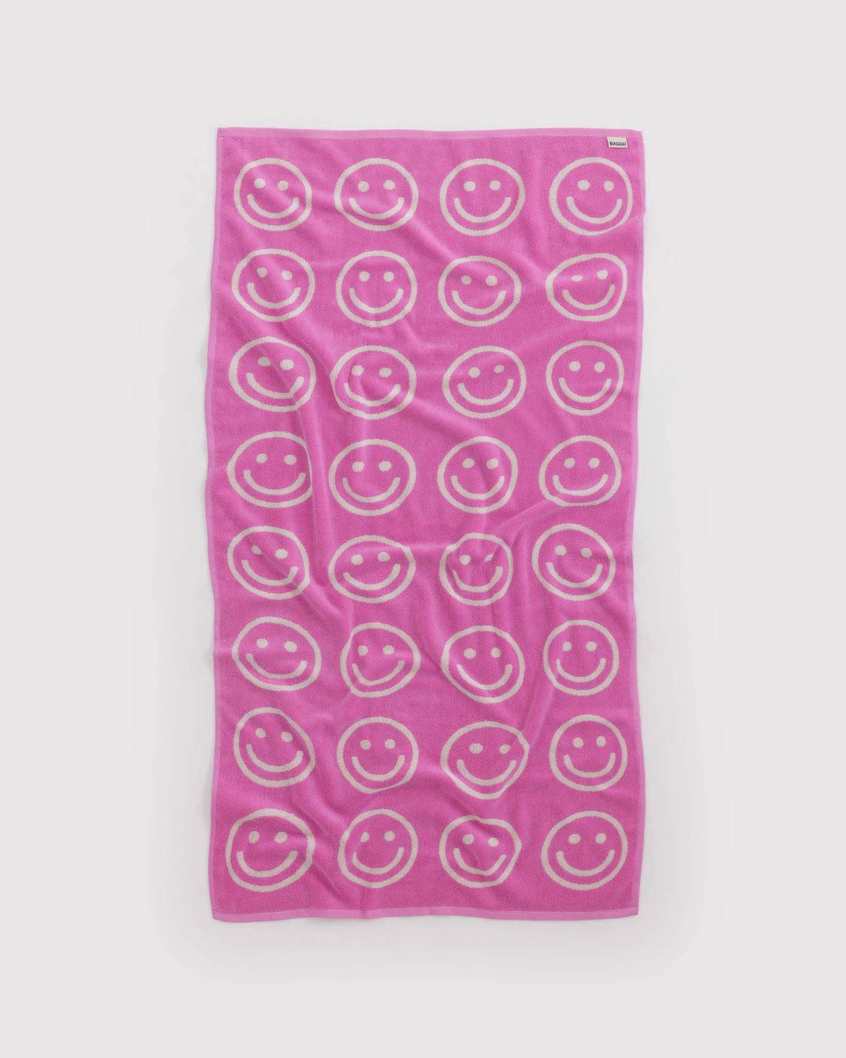 BAGGU - Bath Towel - Happy Pink
