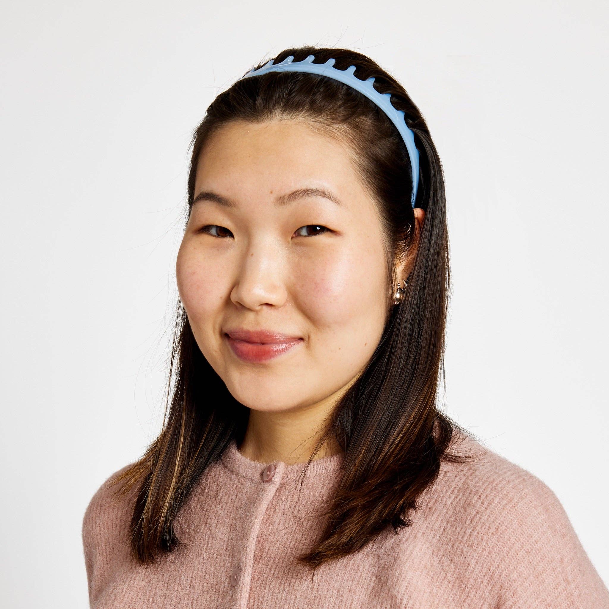 CHUNKS - Comb Headband in Periwinkle