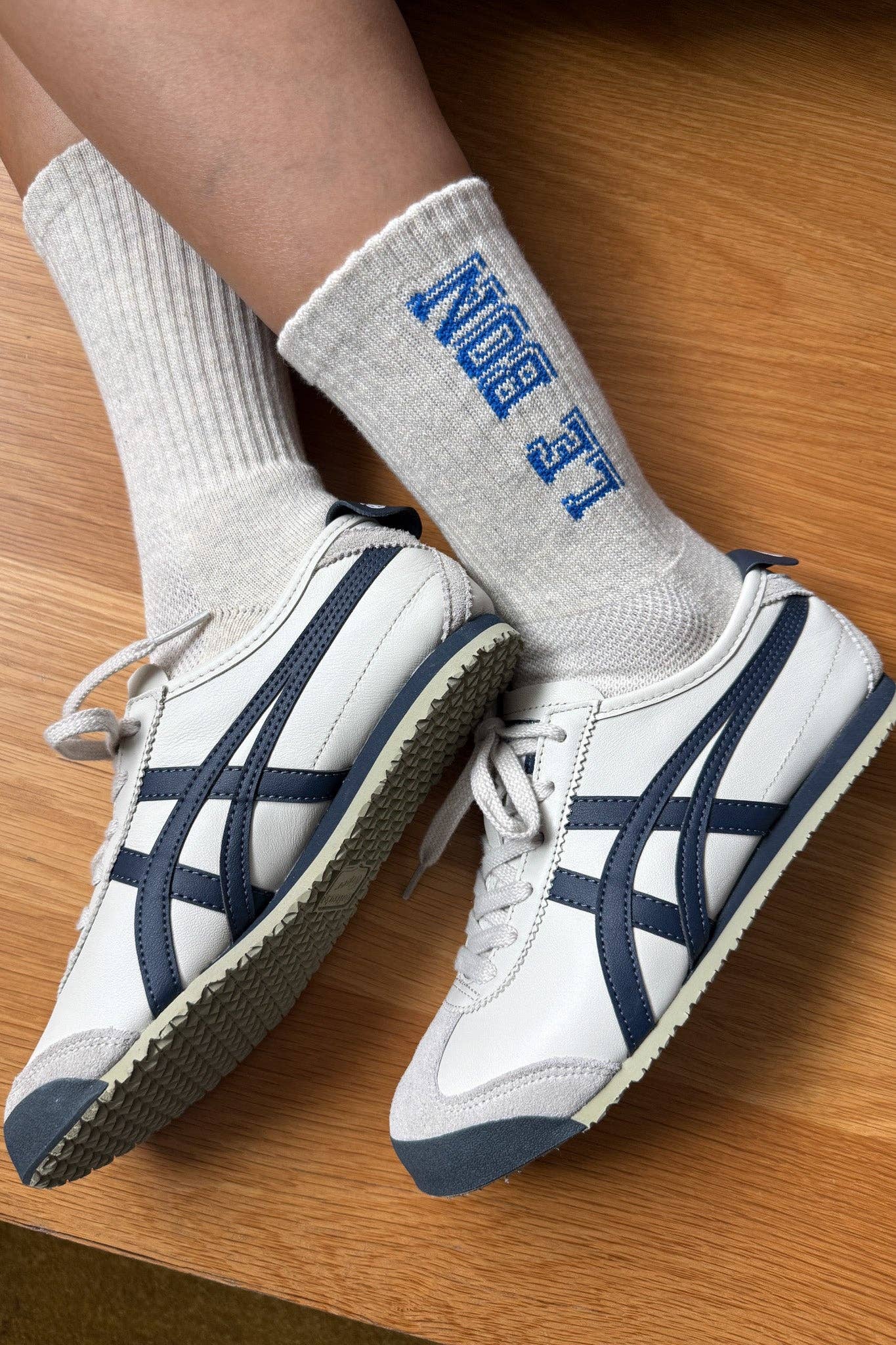 LE BON SHOPPE - Preppy Socks - Ice/Blue