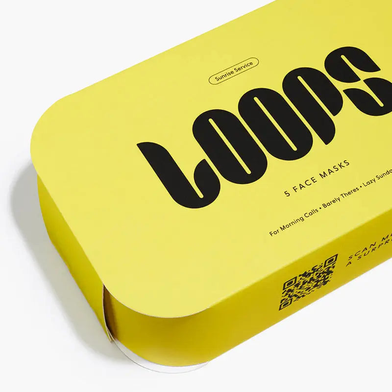 LOOPS - Sunrise Service Brightening Hydrogel Mask