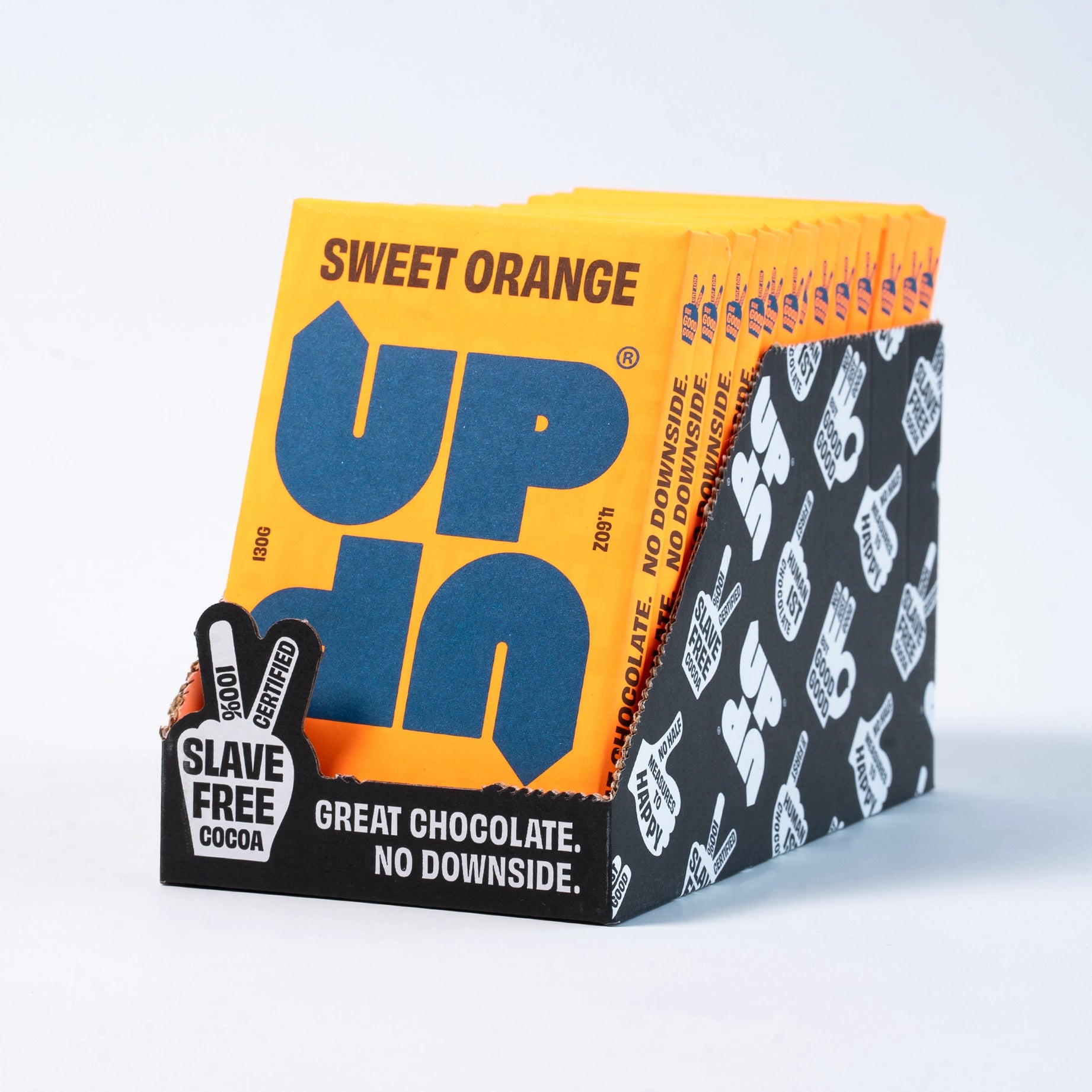 UP-UP CHOCOLATE - Sweet Orange Milk Chocolate Bar 120G