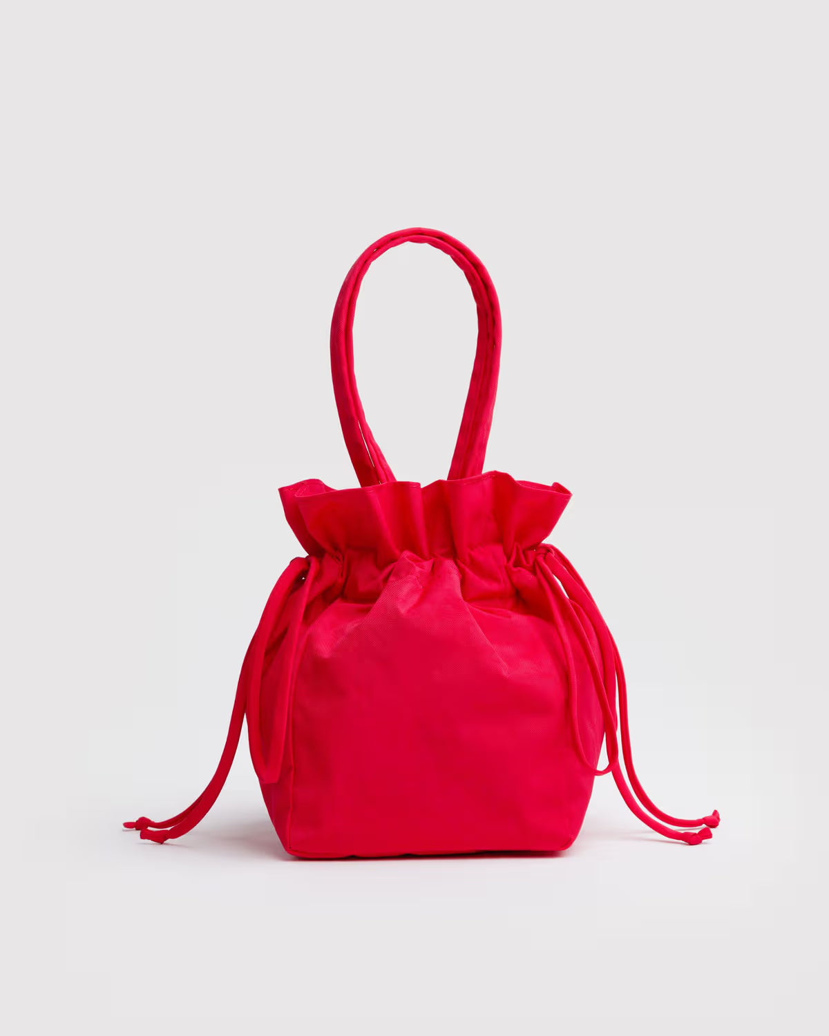 BAGGU - Nylon Drawstring Bag - Red