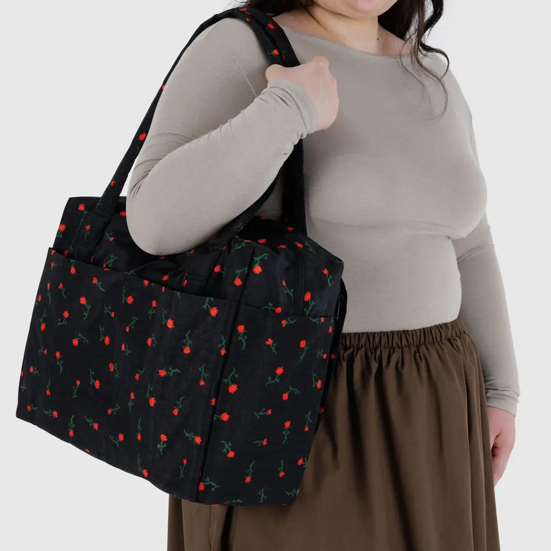 BAGGU - Small Cloud Carry On - Painted Wildflower