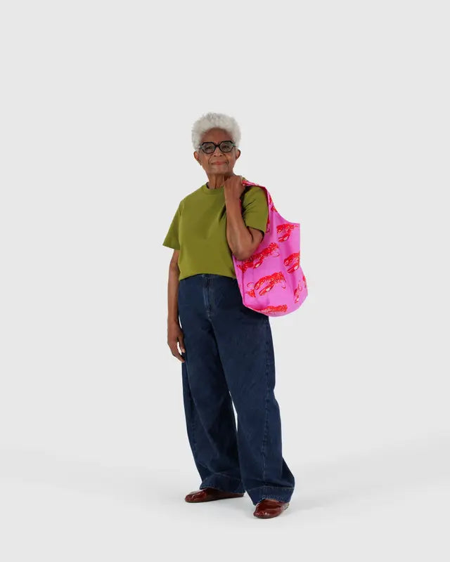 BAGGU - Standard Bag - Pink Lobster