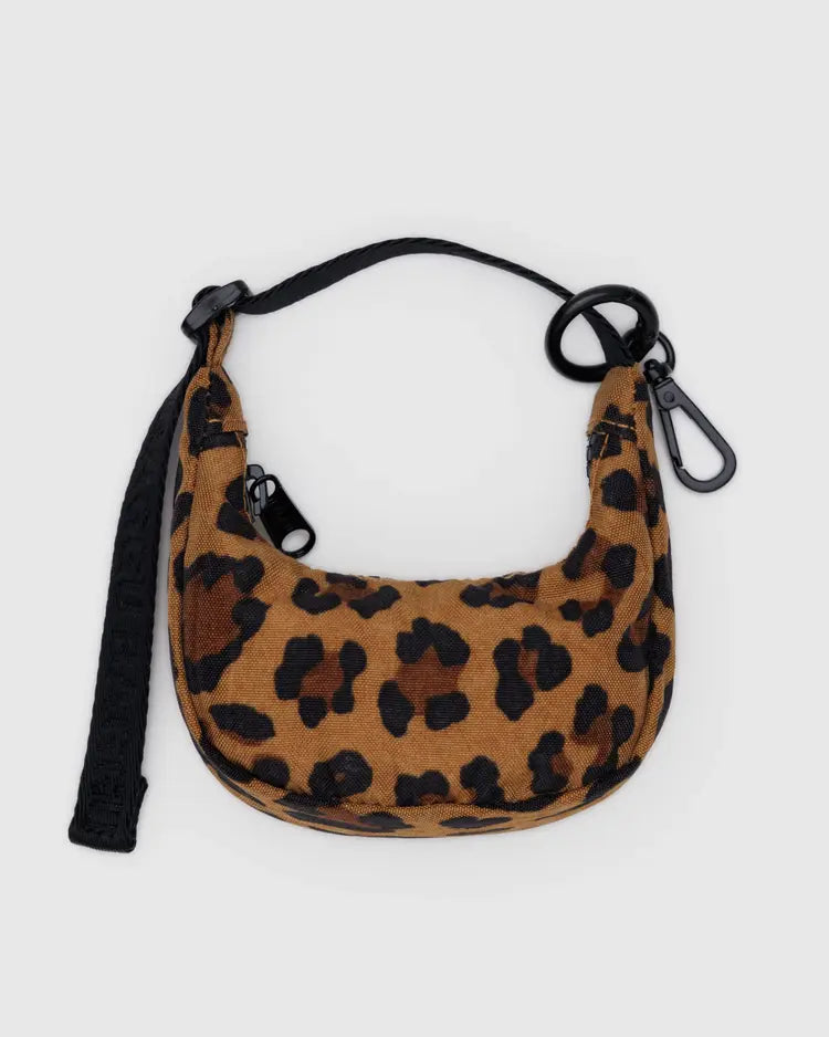 BAGGU - Crescent Bag Charm - Leopard
