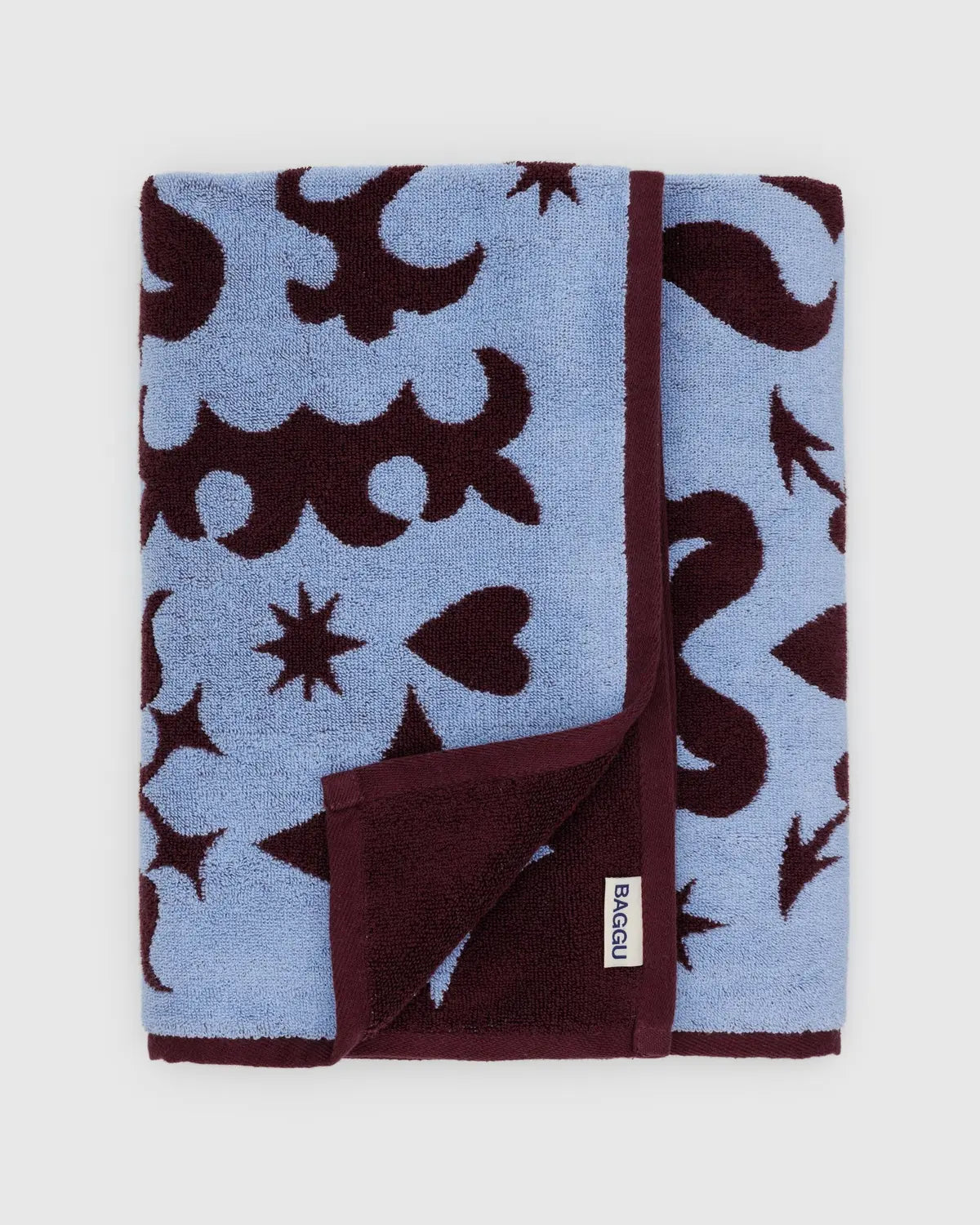BAGGU - Bath Towel - Western Cut Outs