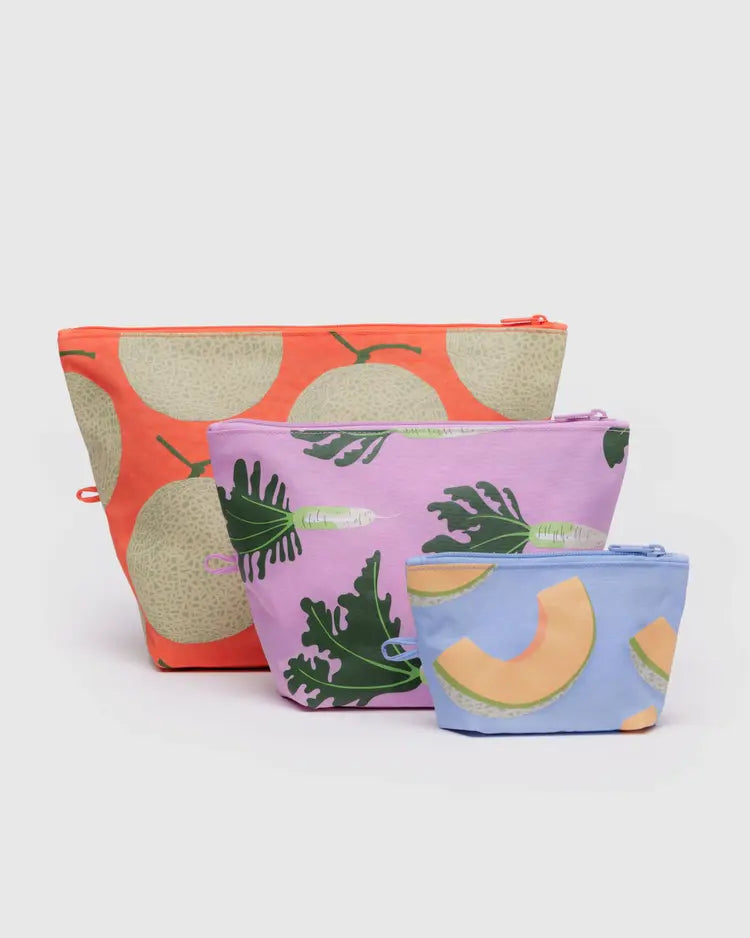 BAGGU - Go Pouch Set - Japanese Produce