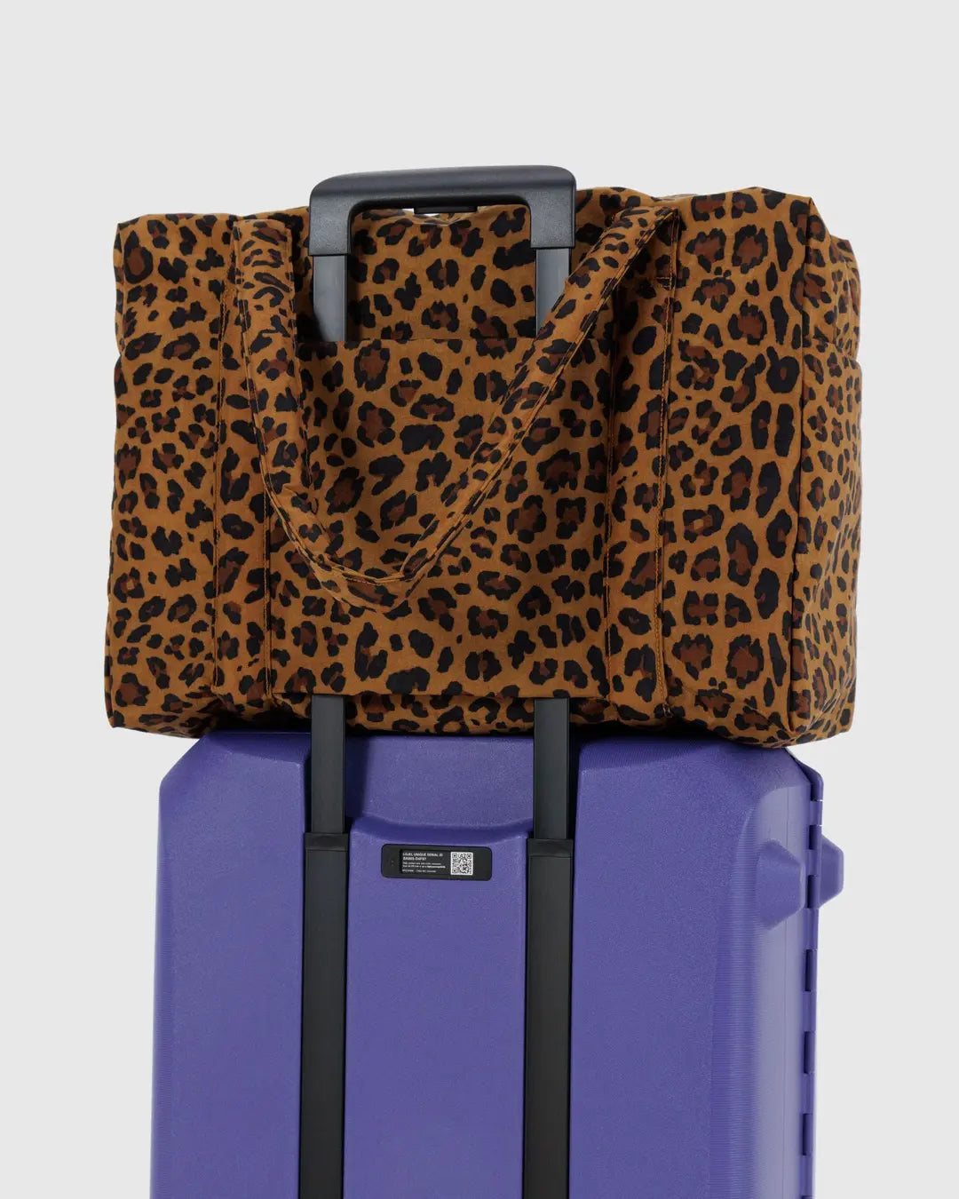 BAGGU - Cloud Carry On - Leopard