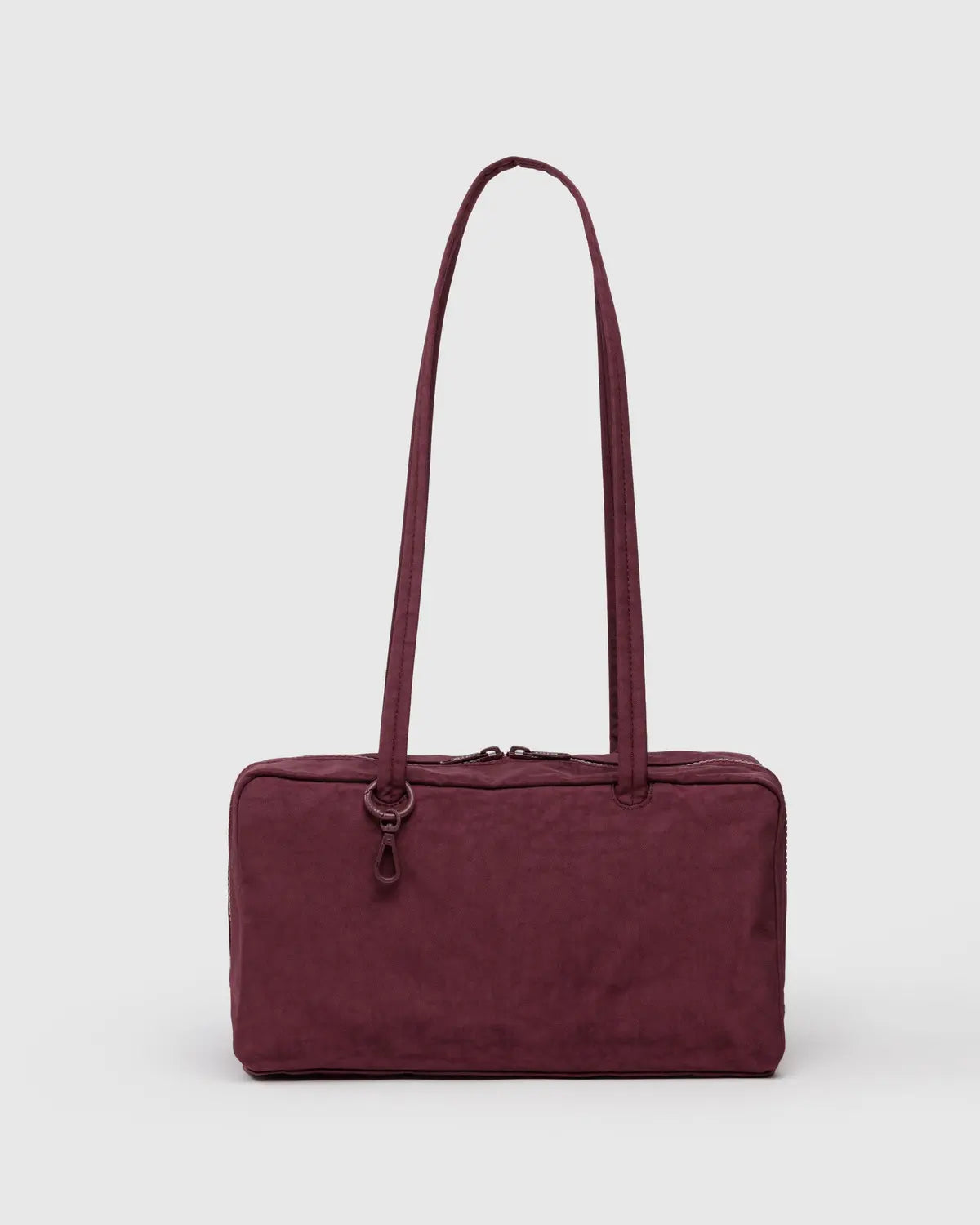 BAGGU - Nylon Bowler Bag - Mahogany