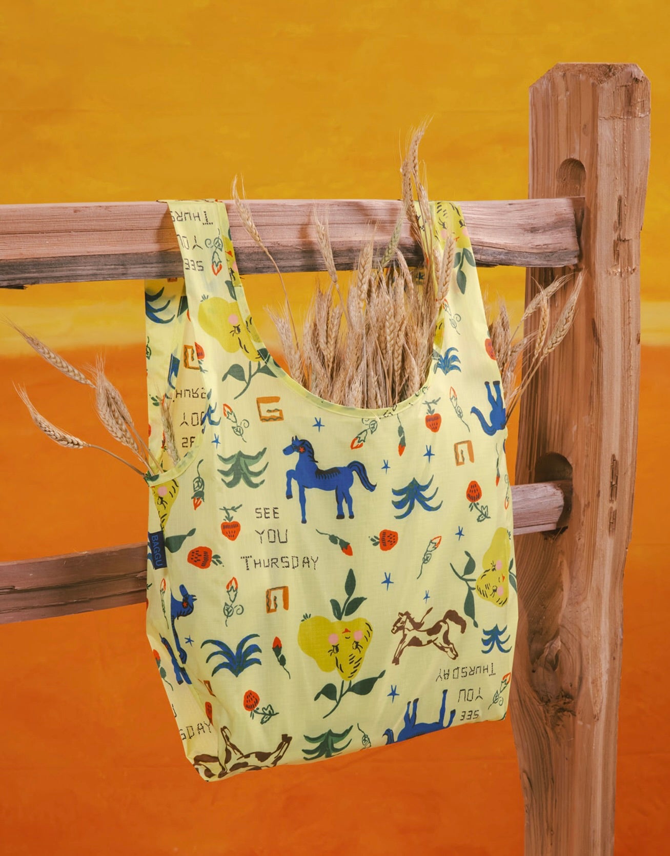 BAGGU - Standard Bag - Painted Prairie