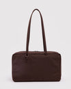 BAGGU - Medium Nylon Bowler Bag - Coffee