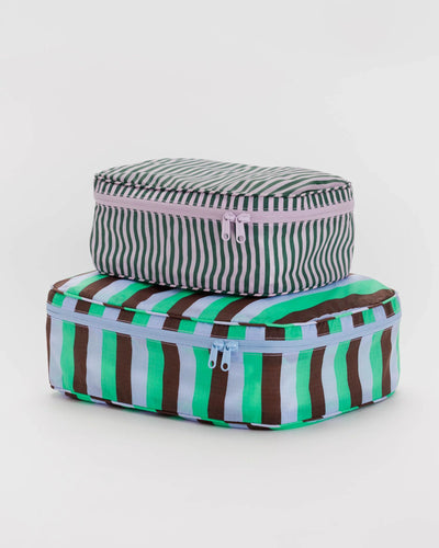 BAGGU Packing Cube Set - Vacation Stripe Mix
