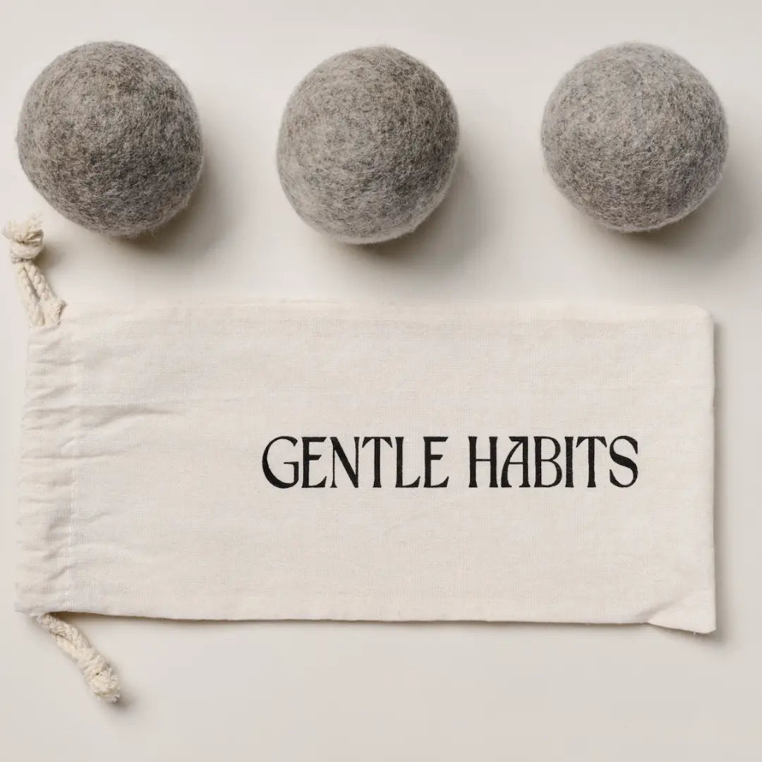 Gentle Habits - Wool Dryer Balls - 3pk