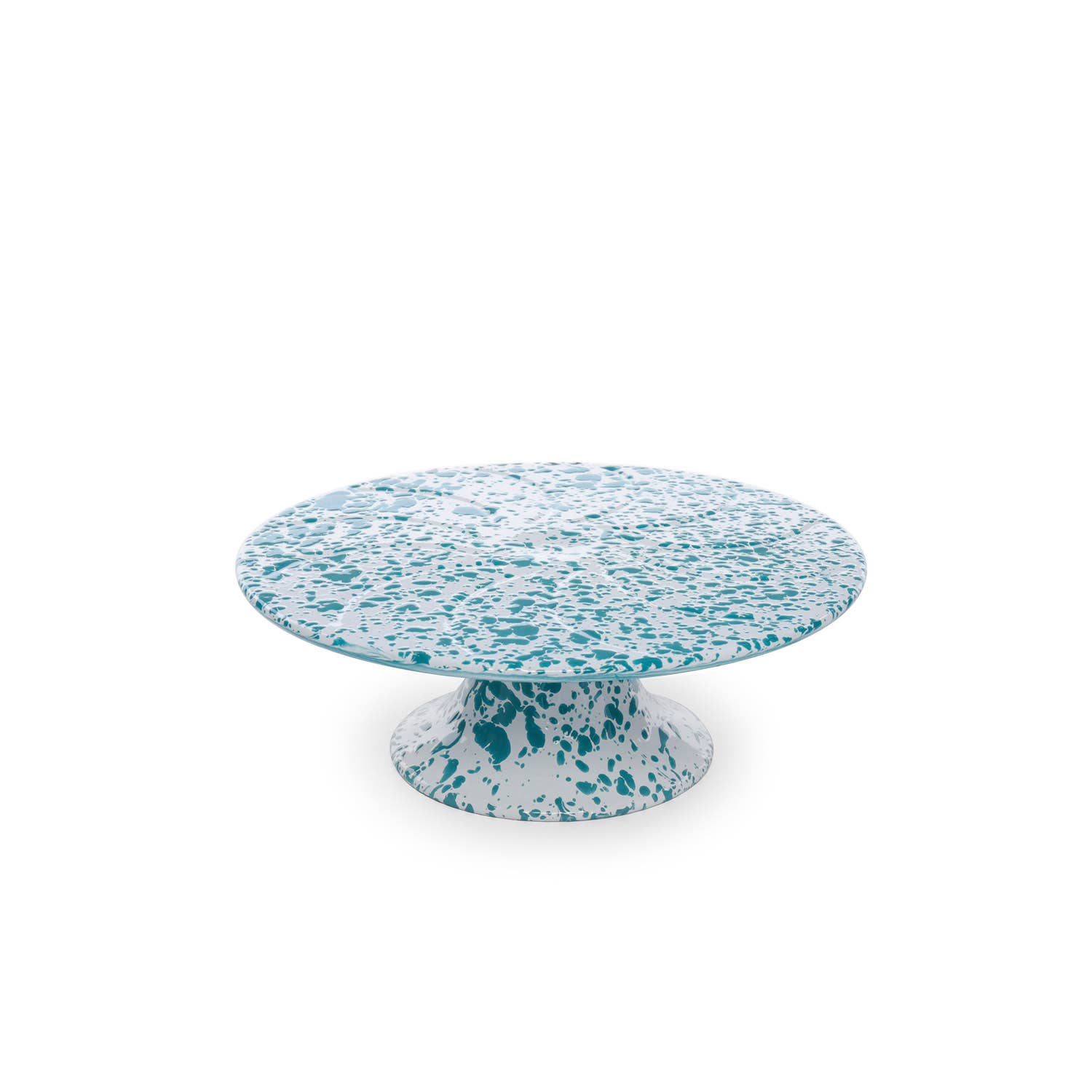 Crow Canyon Home - Splatter Enamelware Cake Stand