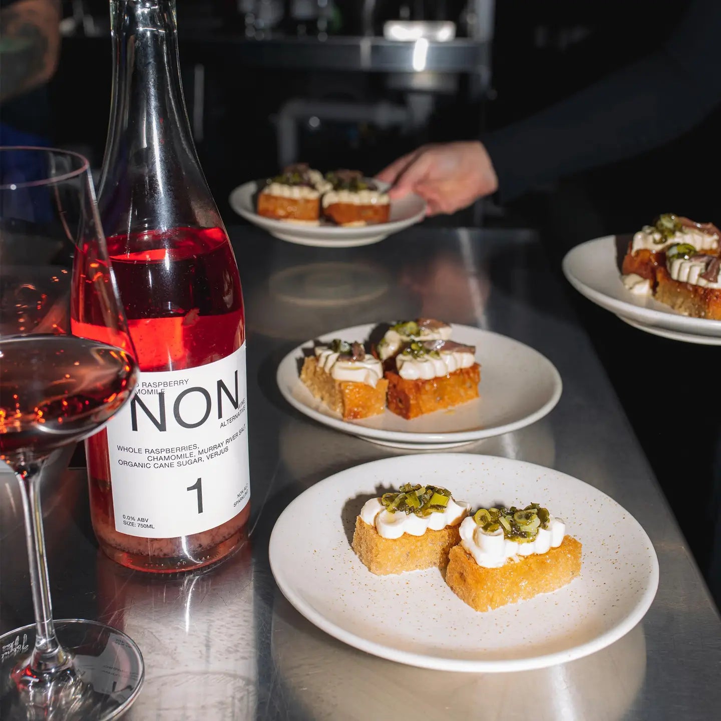 NON - NON1 Salted Raspberry & Chamomile Non-Alc wine