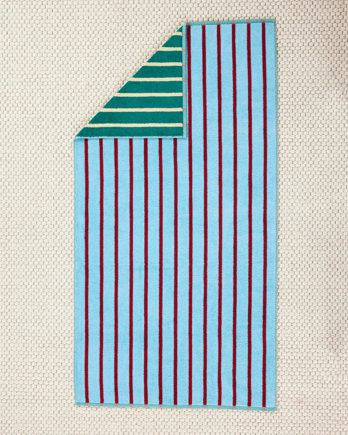 DUSEN DUSEN  House Stripes | Tile Stripe Bath Towel